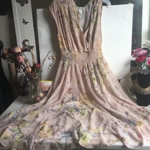 beautiful flower print H&M size 8 dress
